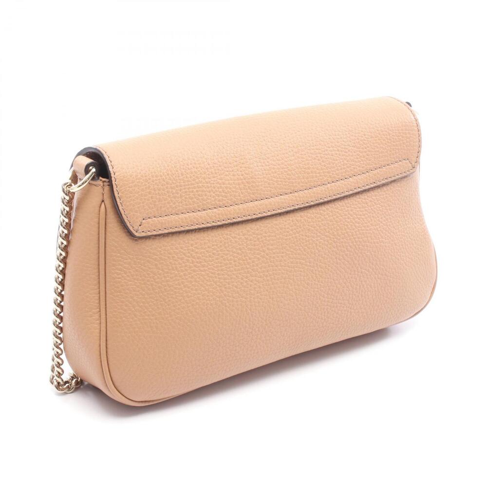 Gucci Soho Shoulder Brown GG Bag Interlocking Leather